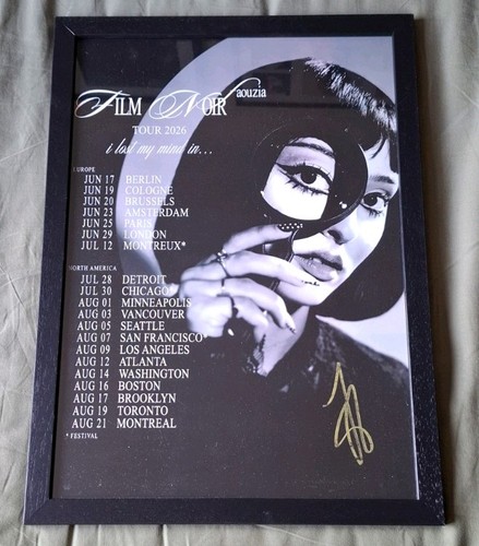Faouzia vip signed - faouzia,