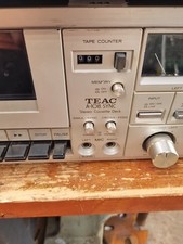 teac a108 sync stereo cassette  tape dec working 