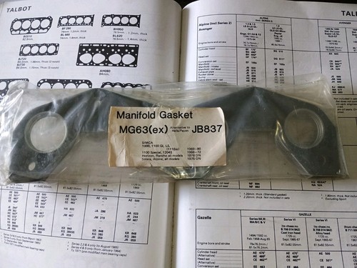 Exhaust manifold gasket - gasket,