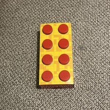 Lego Brick 8 Stud white Lunch / Storage Box School Lunch minifigures box 