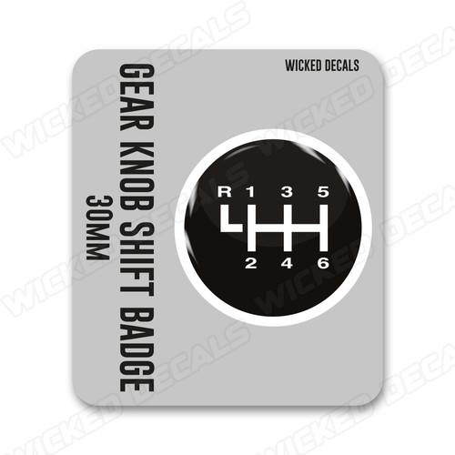 Gear knob shift pattern - shift, 3d