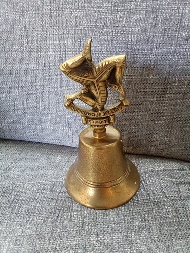 Vintage brass bell isle - brass,