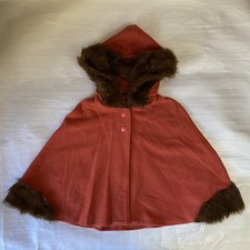 Bill Blass Hooded Cape Womens