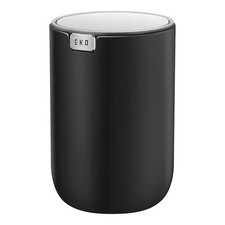 EKO Fandy Table Bin, 1.5L Mini Desk Rubbish Bin with Swing-Top Lid, 1.5 Litre Sm