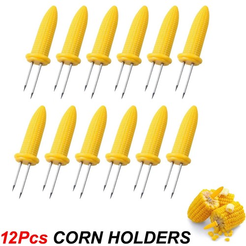 12pcs corn holders - holders, stainless