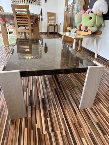Andorra coffee table light - coffee, elm