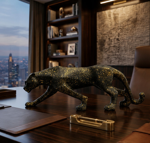 Black and gold - and, leopard