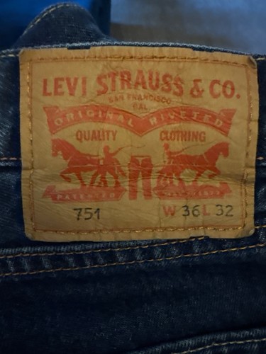 Levi jeans black 751 - jeans, men’s