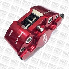 SIP Vespa PX Disc Brake Calliper Assembly in Red 008017