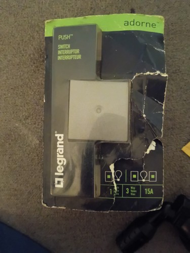 New sealed legrand adorne - new/sealed, push