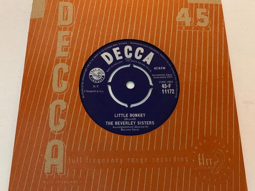Beverley sisters little donkey - beverley,