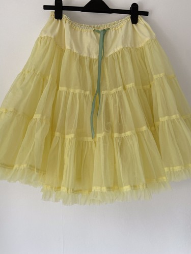 Crinoline lemon yellow - crinoline,