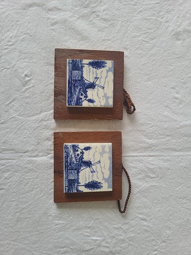 Vintage pair blue - 3", &