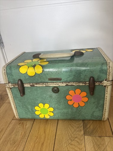 Vintage samsonite flower power - flower,