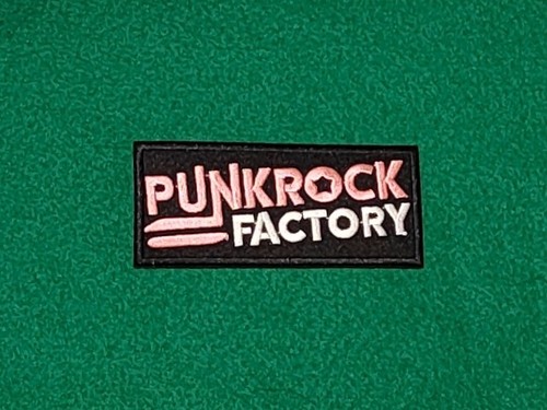 Punk rock factory sew iron - rock,
