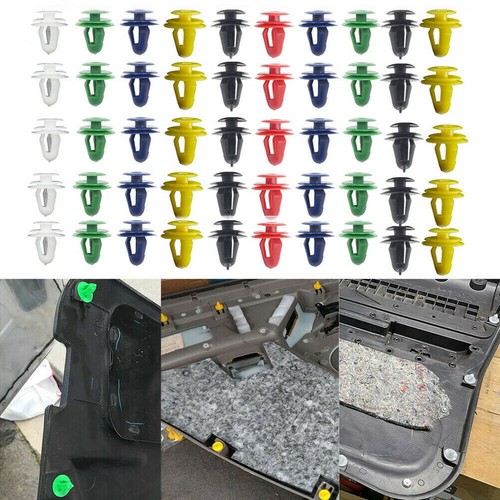 Car door panel clips - car,