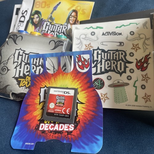 Nintendo guitar hero - ds,