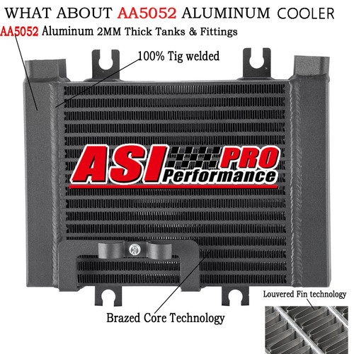 Upgraded oil cooler - oil,