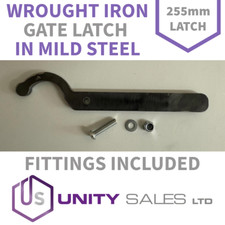 HEAVY DUTY WROUGHT IRON GATE