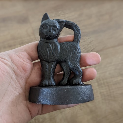 Cat cast iron - cat,