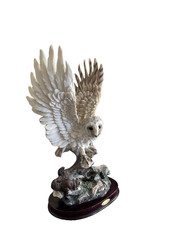Large Barn Owl collectible by