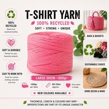 Recycled T-Shirt Yarn Large