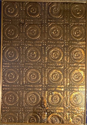 Antique pressed tin ceiling - tin,
