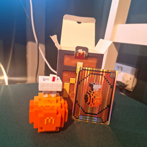 Mcdonald minecraft happy - mcdonald's,