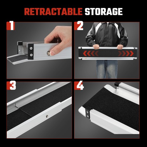 6ft telescopic ramps - telescopic, loading