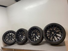 Mini Cooper S JCW Alloy Wheels And Tyres 205 40 18 R113 Black Ref WF58