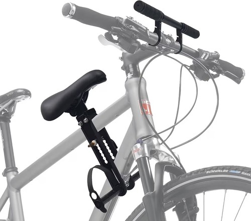 Front handlebar bike seat - front,