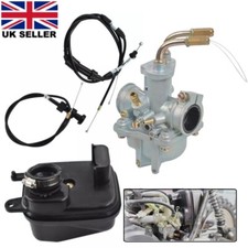 For Yamaha PEEWEE PW50 PY50 Carburetor Carb Air Filter Box Throttle Choke Cable