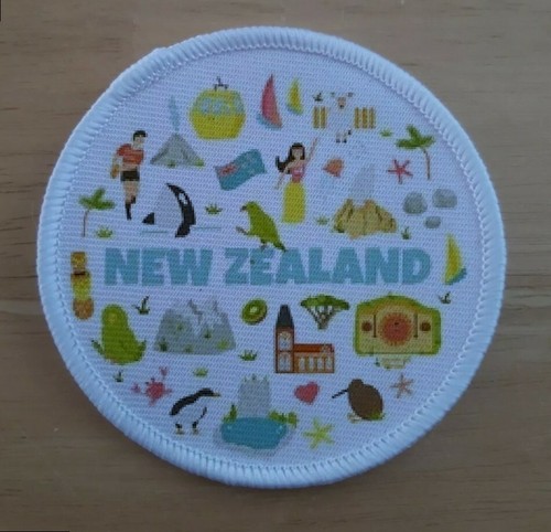 New zealand patch - zealand, badge