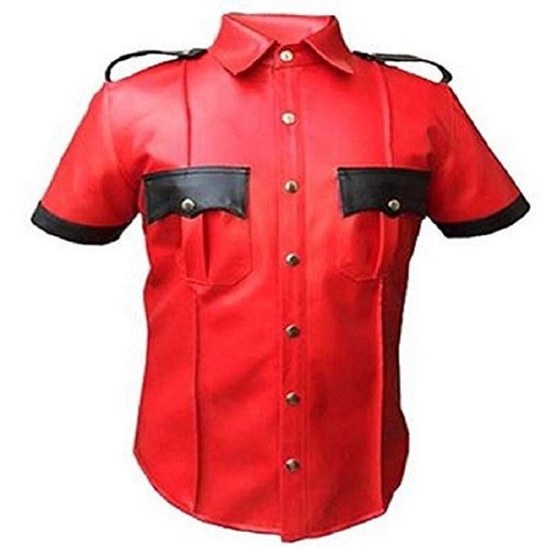 Mens real cow leather - ,