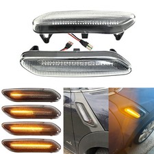 2x Clear Lens Side Indicator