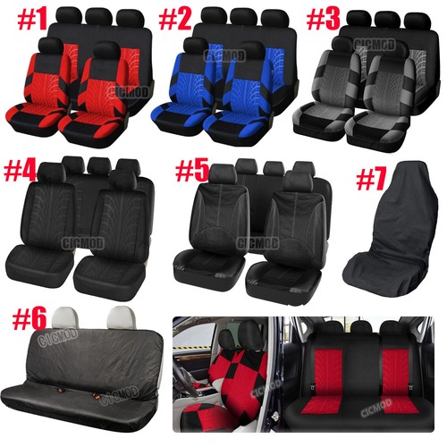 Full set front rear fabric - front,