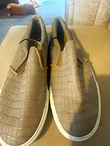 Papaya grey croc - grey, effect