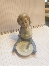 Lovely Nao by Lladro I'm Full