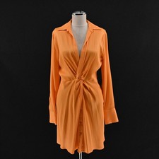 Zara Satin Twist Front Mini