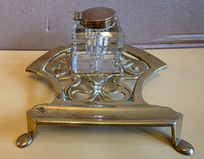 Brass Desk Top Pen Rest /