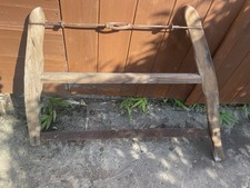 VINTAGE WOODEN BOW SAW