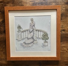 Handmade large framed cross - handmade,