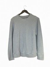 Mens DKNY Jumper Ribbed Warm Cotton (M)