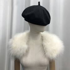 Real Ostrich Feather Fur Shrug Ivory Shawl Wraps Bride Wedding Party Cape Black