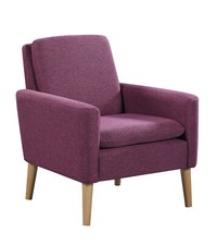 Modern Accent Fabric Arm Chair
