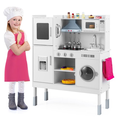 Kids wooden chef - wooden, set