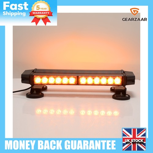 Magnetic amber strobe light - amber,