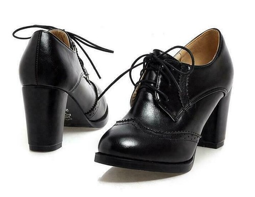 Ladies high block - block, heels