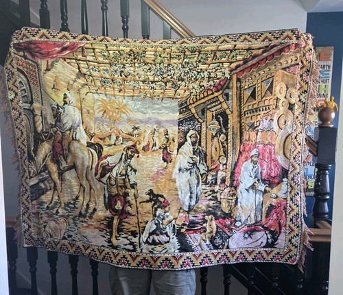 Vintage wall hanging tapestry - hanging,