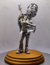 Jimi Hendrix  Statue- Metallic
